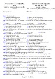 Đề thi giữa học kì 1 môn Địa lí lớp 12 năm 2021-2022 có đáp án - Trường THPT Thuận Thành số 1