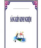 Sáng kiến kinh nghiệm Mầm non: Một số hoạt động thí nghiệm giúp trẻ 3-4 tuổi khám phá khoa học hiệu quả