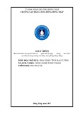 Giáo trình Hóa phân tích đại cương (Nghề: Công nghệ thực phẩm - Trung cấp) - Trường Cao đẳng Cộng động Đồng Tháp