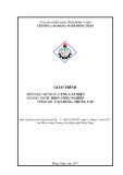 Giáo trình Cung cấp điện (Nghề: Điện công nghiệp - CĐ/TC) - Trường Cao đẳng nghề Đồng Tháp