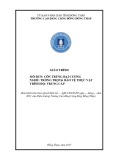 Giáo trình Côn trùng đại cương (Nghề: Trồng trọt và bảo vệ thực vật - Trung cấp) - Trường Cao đẳng Cộng động Đồng Tháp