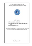 Giáo trình Đất-phân bón (Nghề: Trồng trọt và bảo vệ thực vật - Trung cấp) - Trường Cao đẳng Cộng động Đồng Tháp