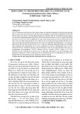 Hàm lượng và thành phần hóa học của tinh dầu xá xị (Cinnamomum parthenoxylon (Jack.) Meisn.) ở miền Bắc Việt Nam