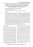 Nghiên cứu sử dụng vùng sống của Voọc mũi hếch (Rhinopithecus avunculus) ở khu bảo tồn loài và sinh cảnh Voọc mũi hếch Khau Ca, tỉnh Hà Giang