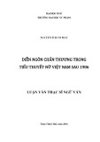 Luận văn Thạc sĩ Ngữ văn: Diễn ngôn chấn thương trong tiểu thuyết nữ Việt Nam sau 1986