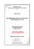 Luận văn Thạc sĩ Khoa học Ngữ văn: Đặc điểm ngôn ngữ và văn hóa Việt ở Đồng bằng sông Cửu Long