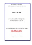 Luận văn Thạc sĩ Ngôn ngữ và văn hóa nước ngoài: Lục bát và biến thể lục bát trong ca dao Nam Bộ