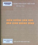 Tìm hiểu về Diễn sướng văn học dân Quảng Bình: Phần 1 - Đỗ Duy Văn