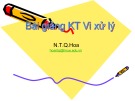 Bài giảng Kỹ thuật Vi xử lý: Chương 4 - Nguyễn Thị Quỳnh Hoa