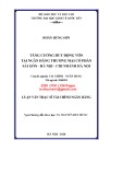 Luận văn thạc sĩ Tài chính ngân hàng: Tăng cường huy động vốn tại Ngân hàng thương mại cổ phần Sàn Gòn - Hà Nội - Chi nhánh Hà Nội