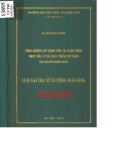 Luận văn thạc sĩ Tài chính ngân hàng: Tăng cường huy động vốn tại Ngân hàng TMCP Đầu tư và Phát triển Việt Nam chi nhánh Ninh Bình