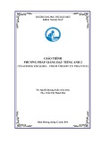 Giáo trình Phương pháp giảng dạy tiếng Anh 2 - Trường ĐH Thủ Dầu Một