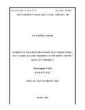 Tóm tắt luận án Tiến sĩ Y học: Nghiên cứu thay đổi nồng độ một số cytokine trong máu và hiệu quả điều trị bệnh vảy nến thông thường bằng cyclosporina