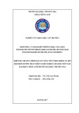 Đề tài nghiên cứu khoa học cấp trường: Designing a task-based writing syllabus integrated working skills for the students at Hanoi University of Commerce