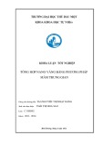 Khoá luận tốt nghiệp: Tổng hợp nano vàng bằng phương pháp mầm trung gian