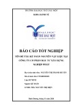 Báo cáo tốt nghiệp: Kế toán nguyên vật liệu tại Công ty Cổ phần Đầu tư Xây Dựng Nghiệp Phát
