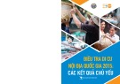 Điều tra di cư nội địa Quốc Gia 2015: Các kết quả chủ yếu