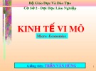 Bài giảng Kinh tế vi mô (Micro -Economics) - Đại học Lâm Nghiệp (Cơ sở 2)