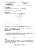 Đề kiểm tra đội tuyển HSG môn Toán năm 2022 có đáp án - Trường THPT chuyên Vị Thanh