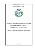 Khóa luận tốt nghiệp: Khảo sát tình hình sử dụng kháng sinh trong điều trị đợt cấp COPD tại Bệnh viện 74 Trung ương