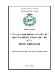 Khóa luận tốt nghiệp: Tổng quan hệ thống về giám sát nồng độ thuốc trong điều trị của thuốc chống nấm