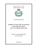 Khóa luận tốt nghiệp: Nghiên cứu bào chế nano rutin bằng phương pháp kết tủa trong dung môi