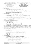 Đề thi KSCL học sinh giỏi môn Toán lớp 8 năm 2021-2022 có đáp án - Phòng GD&ĐT huyện Kim Thành