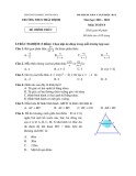 Đề kiểm tra cuối học kì 1 môn Toán lớp 8 năm 2021-2022 - Trường THCS Thái Thịnh