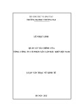 Luận văn Thạc sĩ Kinh tế: Quản lý tài chính của Tổng Công ty Cổ phần Xây lắp Dầu khí Việt Nam (PVC)