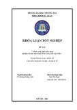 Khóa luận tốt nghiệp Kinh tế: Chính sách phát triển nông nghiệp trên địa bàn huyện Tân Uyên, tỉnh Lai Châu