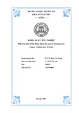 Khóa luận tốt nghiệp: Phân tích thiết kế hệ thống thông tin quản lý bán hàng của Công ty Cổ phần quốc tế Zoma