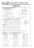 Chuyên đề: Hệ thức lượng giác