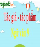 Tổng hợp kiến thức Ngữ văn lớp 9