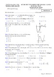 Đề thi thử tốt nghiệp THPT môn Toán năm 2022 (Lần 3) có đáp án - Trường THPT chuyên Đại học Vinh
