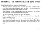 Bài giảng Mô hình hóa và điều khiển - Chương 5: Mô hình hóa các hệ ngẫu nhiên