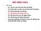 Bài giảng Mô hình hóa và điều khiển - Chương 4: Mô phỏng hệ thống liên tục