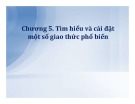 Bài giảng Lập trình mạng: Chương 5 - Lê Bá Vui