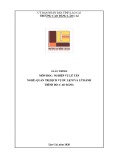 Giáo trình Nghiệp vụ lễ tân (Ngành: Quản trị du lịch và lữ hành - Cao đẳng) - Trường Cao đẳng Lào Cai