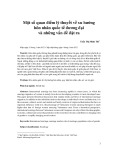 Một số quan điểm lý thuyết về xu hướng hôn nhân quốc tế đương đại và những vấn đề đặt ra