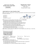Đề thi học kì 1 môn Vật lí lớp 8 năm 2021-2022 có đáp án - Trường THCS Lê Quý Đôn, Long Biên