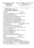 Đề thi học kì 1 môn Địa lí lớp 8 năm 2021-2022 có đáp án - Phòng GD&ĐT TP Hội An