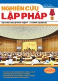 Tạp chí Nghiên cứu lập pháp: Số 11(459)/2022