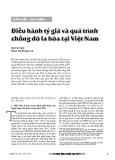 Điều hành tỷ giá và quá trình chống đô la hóa tại Việt Nam