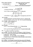 Đề thi chọn học sinh giỏi cấp xã môn Toán lớp 9 năm 2022-2023 - Phòng GD&ĐT Thái Hòa Hòa