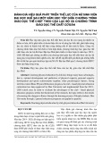 Đánh giá hiệu quả phát triển thể lực của nữ sinh viên Đại học Huế sau một năm học tập giữa chương trình giáo dục thể chất theo câu lạc bộ và chương trình giáo dục thể chất cơ bản