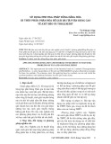 Sử dụng phương pháp đồng đẳng hóa và thủy phân hóa để giải bài tập vận dụng cao về axít béo và triglixerit