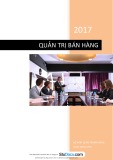 Bài giảng Quản trị bán hàng - Trường Đại học Tài chính - Marketing