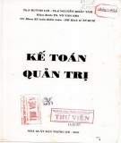 Tổng quan kế toán quản trị: Phần 1