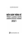 Niên giám thống kê tỉnh Lạng Sơn 2021 (Langson statistical yearbook 2021)