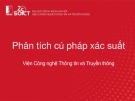 Bài giảng Xử lý ngôn ngữ tự nhiên (Natural language processing): Bài 5b - Viện Công nghệ Thông tin và Truyền thông